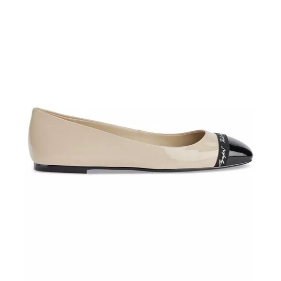 Karl Lagerfeld Black Flats Elegant Loafers - Picture 3 of 15